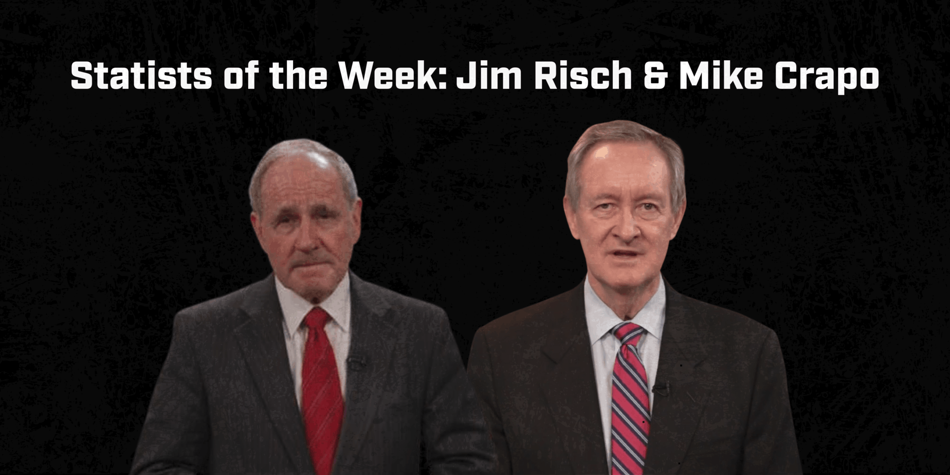 Jim Risch Mike Crapo infrastructure bill