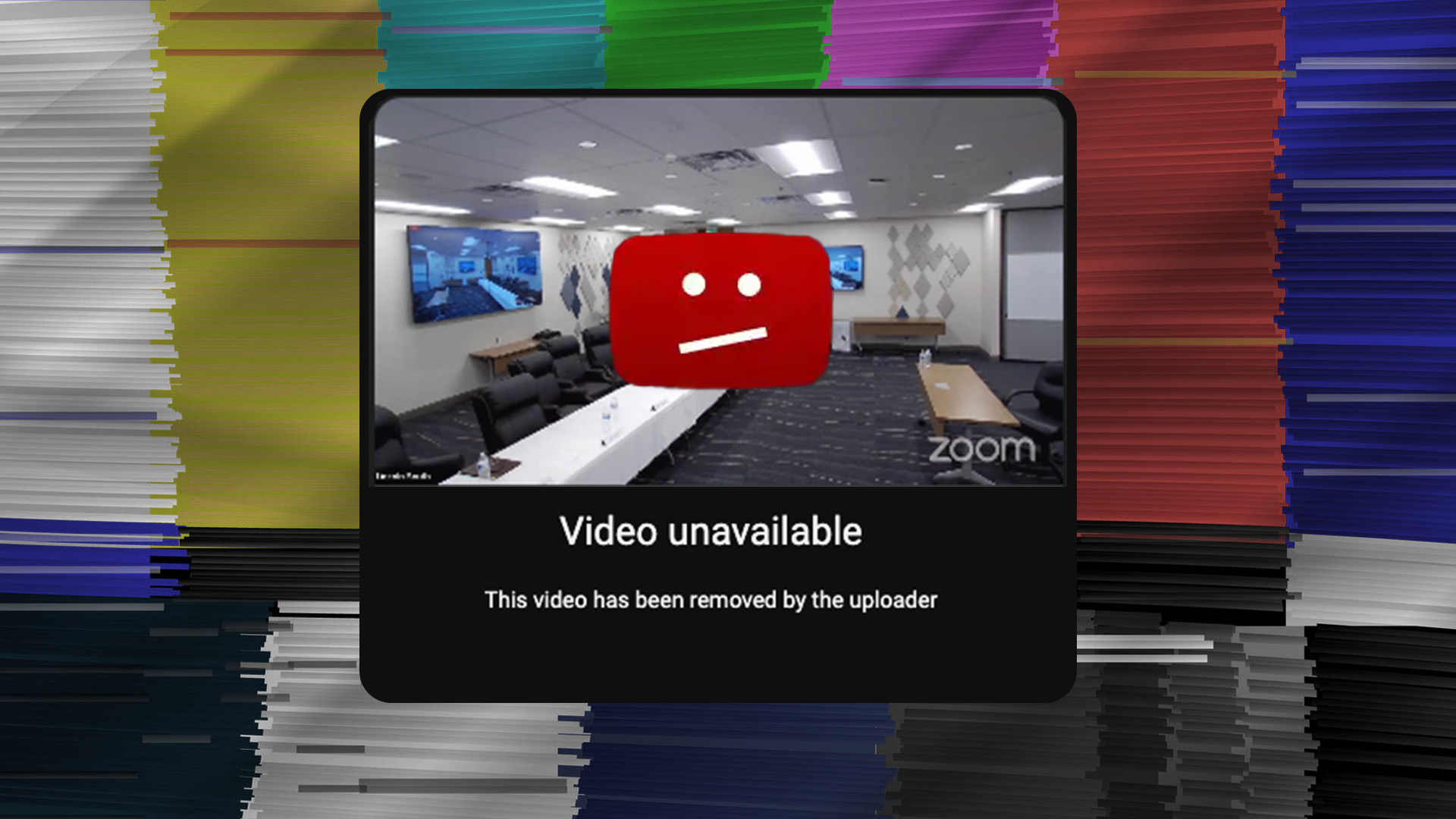 video could not be found