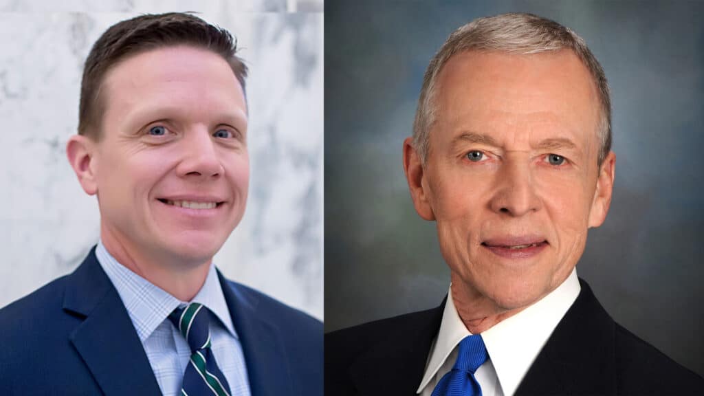 Jason Kreizenbeck (left) Phil Reberger (right)